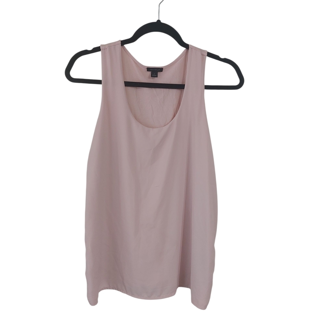 Ann Taylor Soft Pink Tank Top